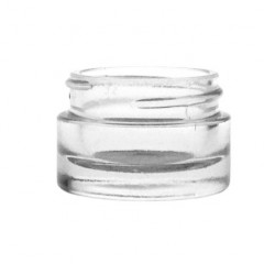 POT CLEOPATRE 15 ML VERRE BLANC BAGUE 40/400