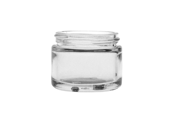 POT CLEOPATRE 50 ML VERRE BLANC BAGUE 53/400