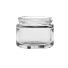 POT CLEOPATRE 50 ML VERRE BLANC BAGUE 53/400